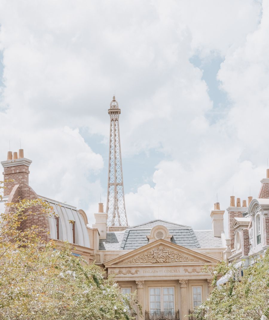 clouds over palace