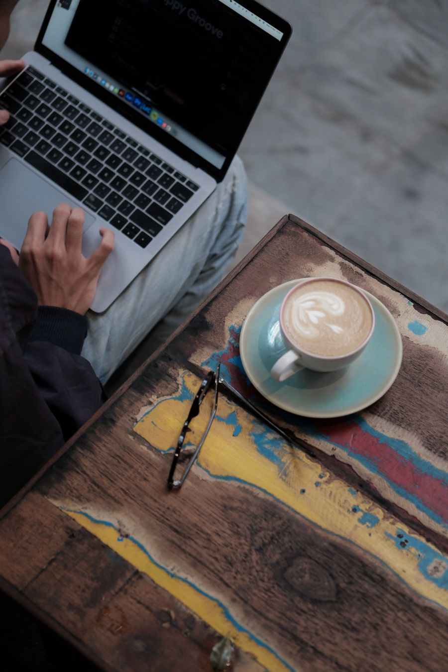 using a laptop and drinking coffee — Internet Freedom Check: answers first, never a signup wall.