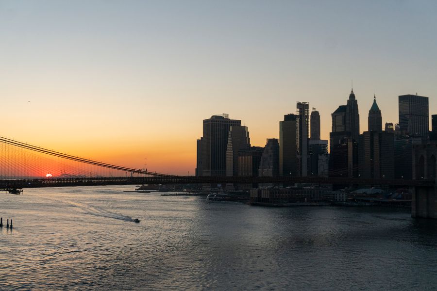 brooklyn bridge and manhattan skyline at sunset — No account, no install, no waiting — Coverage Checker loads and answers.