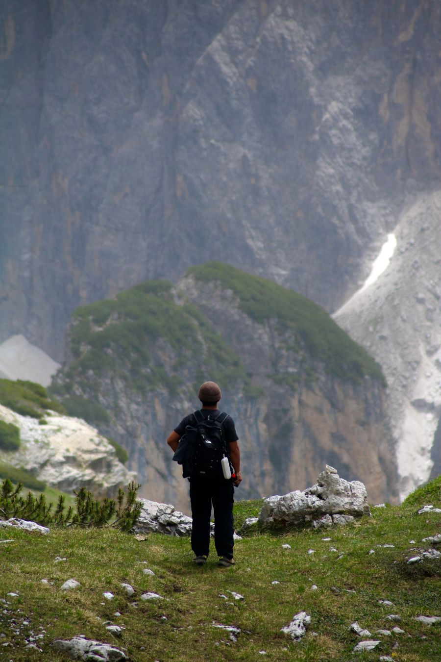lone hiker exploring dolomite mountains landscape — From Free Wi-Fi Finder's answer to checkout is a short, well-lit path.